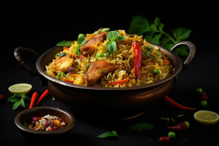 Biryani with Mace
