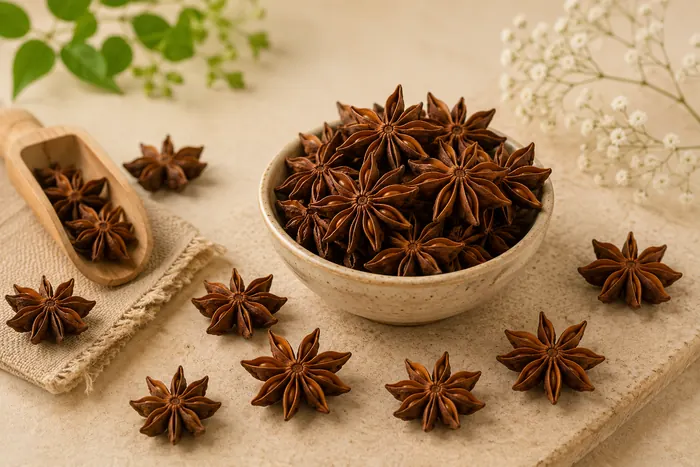 Whole Star Anise pods